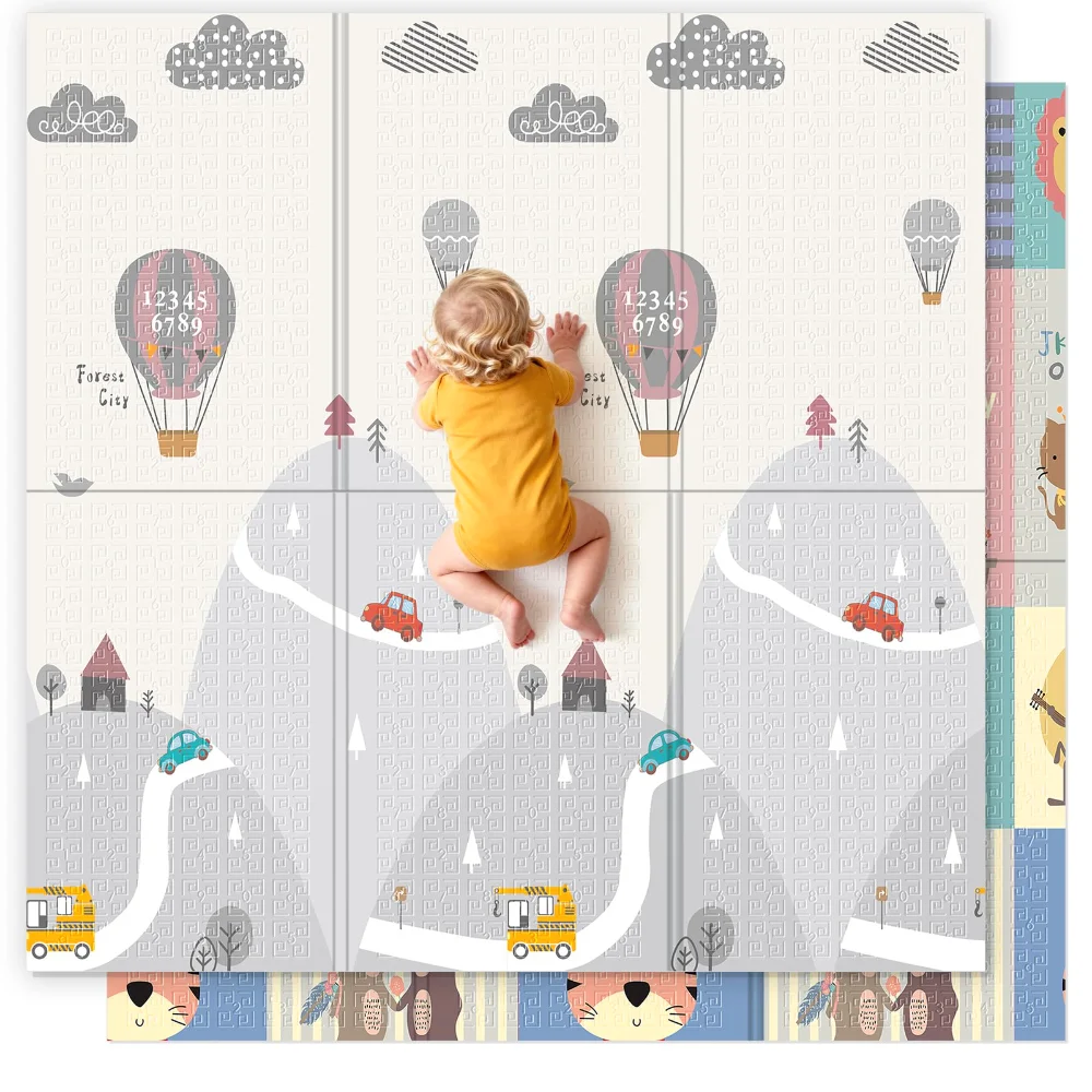 UANLAUO balloons and numbers play mat