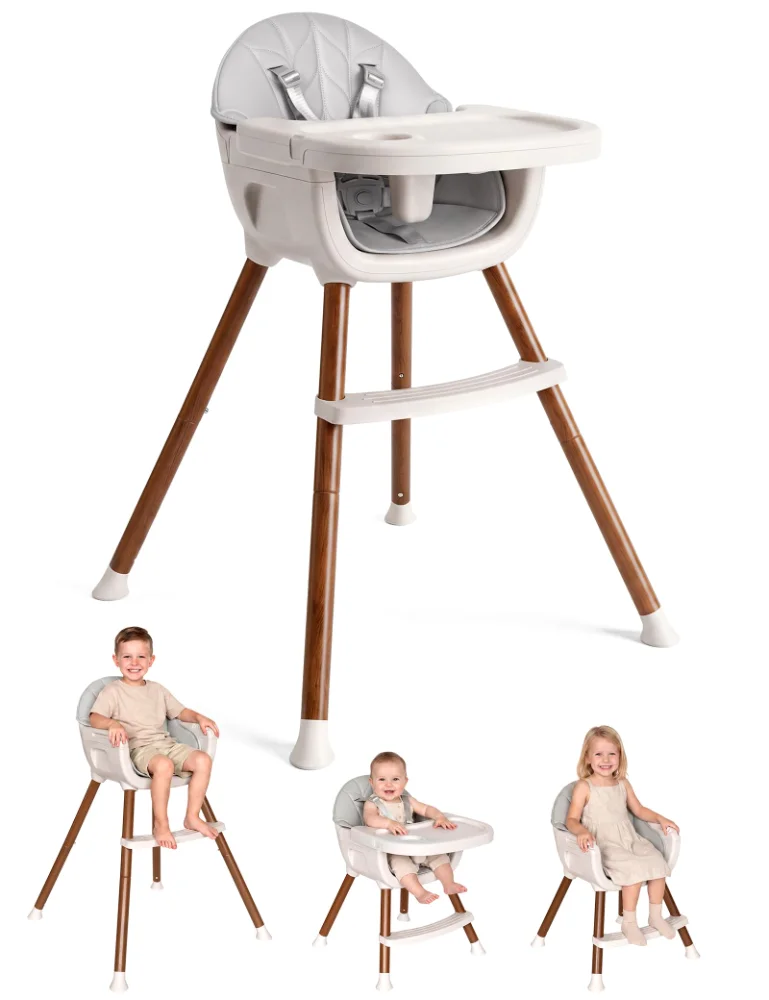 UANLAUO convertible high chair on a floor